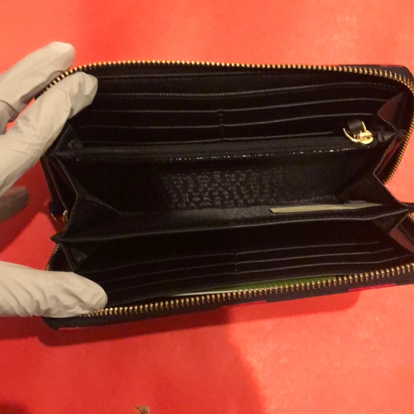 Authentic Kate spade Neda Wilson road poppy wallet - Picture 5 of 6